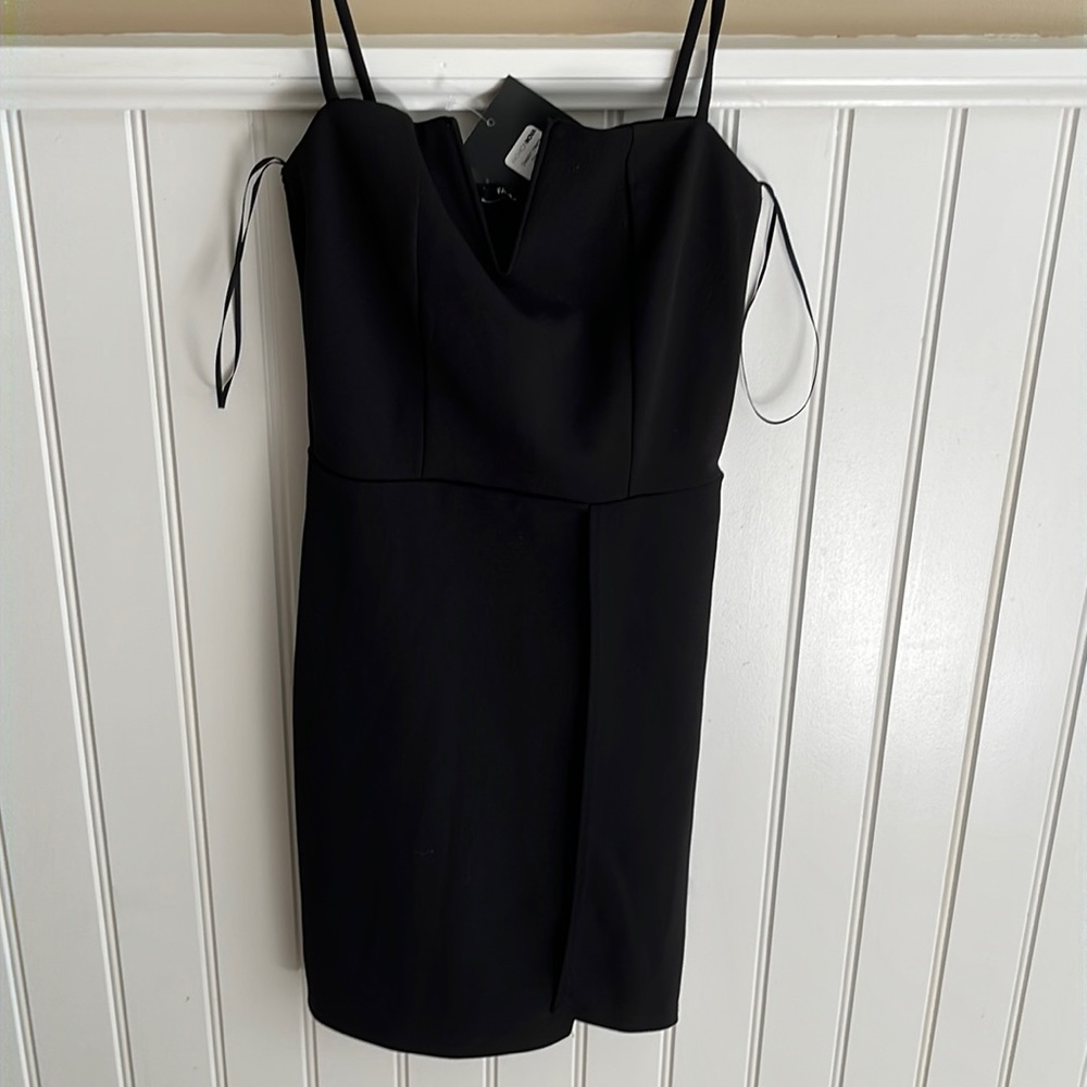 Fashion nova mini black dress